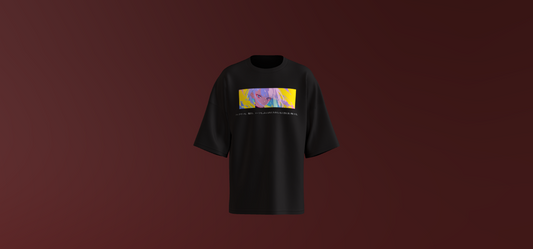 LUCY CYBERPUNK Drop Shoulder T-shirt.